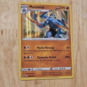 Machamp holo 026/073 w/ Charizard sleeve